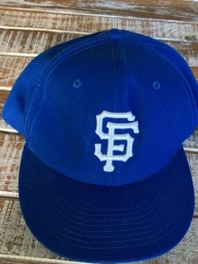 New Era Royal Blue Kids Cap with White SF Logo